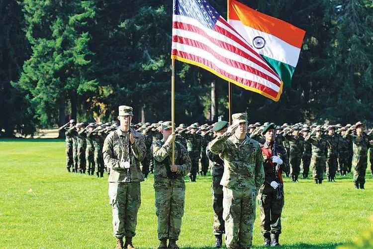 2022年8月，印美两军的“霹雳2022”（vajra prahar 2022）联合作战演习在喜马拉雅山南麓的喜马偕尔邦举行。