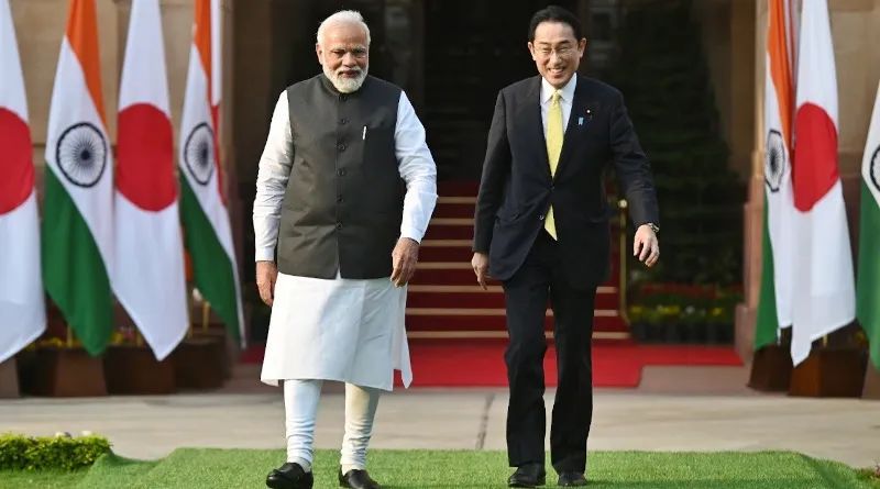 2022年3月，印度总理莫迪与日本首相岸田文雄举行会晤。