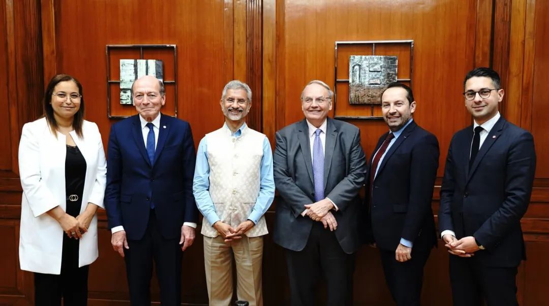 3月14日，印度外长苏杰生会见法国国民议会外交事务委员会代表团，并就俄乌冲突等问题进行讨论。