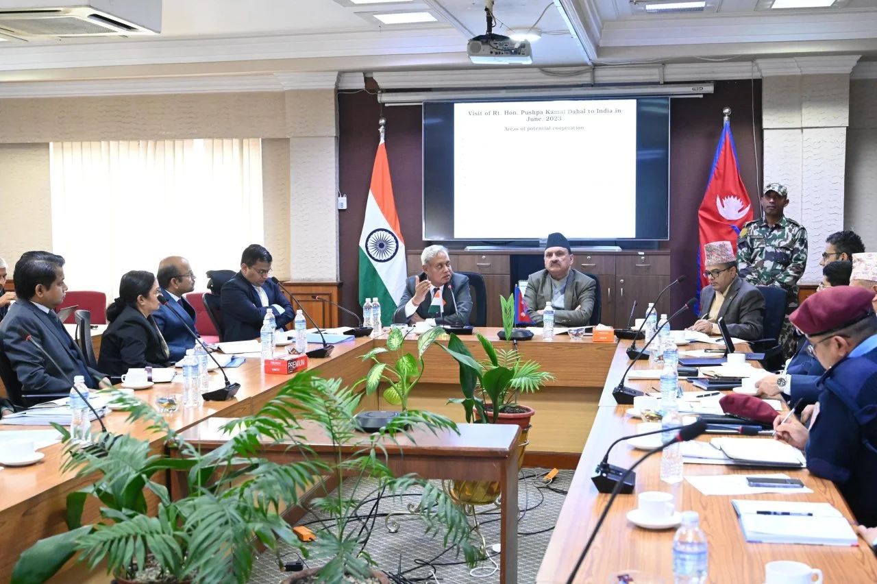 11月30日，尼泊尔财政部与印度驻加德满都大使馆共同举行项目组合绩效审查会议。